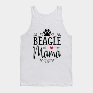 Beagle Mama Love Heart Tank Top